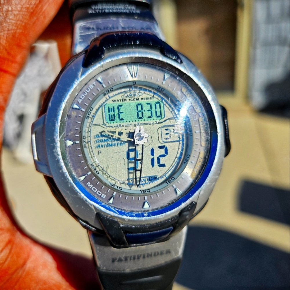 Casio pathfinder watch